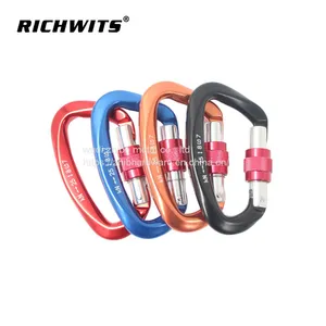 7075 Aluminum Alloy Carabiner 25KN Rock Climbing Buckle thumbnail-1