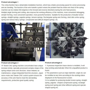 YF-CNC-8545 Wire Diameter 1.5-6mm Springs Forming Machine,Wire Spring Forming Machine thumbnail-2