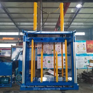 Waste Paper Compression Baling Press, Horizontal Baling Press for Beverage Bottles thumbnail-3