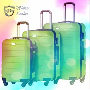 Custom Brand Suitcase 360 Degree Travel Luggage Bag Sets With Aluminum Trolley Handle for Long Holiday thumbnail-4