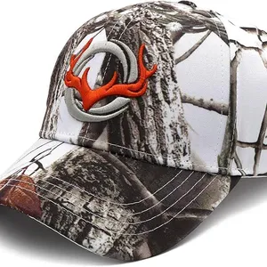 Deer Hunting Camouflage Hats Adjustable Fishing Baseball Cap thumbnail-1