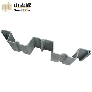 2025 Hot Selling River Bank Protection Plastic PVC Sheet Pile Seawall Panels Z Sheet Pile for Construction thumbnail-5
