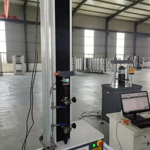 Single Column Adhesive Tape Film Plastic Peeling Force Universal Tensile Testing Machine thumbnail-2