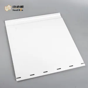 12'' Easy and Quick Installation PVC Wall Panel White Black Interlocking for Commercial Use thumbnail-6