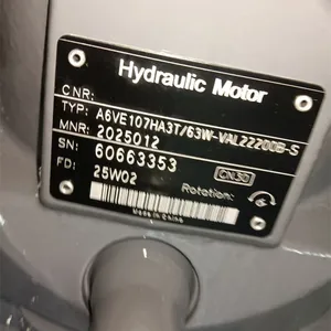 Hydraulic Piston Motor A6VE28/A6VE55/A6VE80/A6VE107/A6VE160/A6VE250 A6VE115HA3T30001A/71MWV0S2Z96Y0-0 Hydraulic Piston Pump thumbnail-5