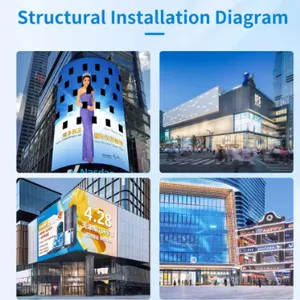 LED Display P6.25 P3 P4 P8 High Brightness >5000cd for Mall Navigation thumbnail-2