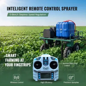 High Efficiency Agricultural Sprayer Vehicle Adjustable Wheelbase 840-1640mm All Terrain Sprayer for Farm thumbnail-1