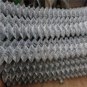 Hot-selling Custom-made PVC Coated Chain Track Fencing Panels up to 10 Feet High, Suitable for Soccer Fields and Sports Stadiums. thumbnail-3