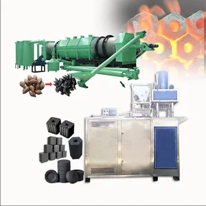 Sawdust Briquette Production Machine Sawdust Briquette Charcoal Making Machine Charcoal Briquette Production Line EPC thumbnail-1