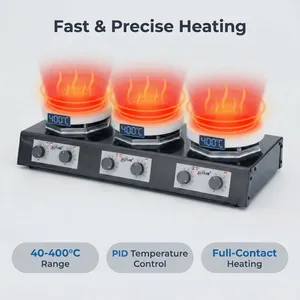 3 Positions Magnetic Stirrer Hotplate thumbnail-3
