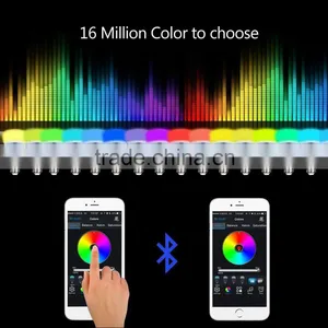 RGB Bluetooth Speaker 8w Lamp Audio LED Light Bulb thumbnail-4