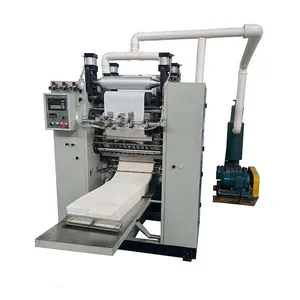 China Supplier 4 Lines V Fold Box Drawing Facial Tissue Paper Making Machine thumbnail-3