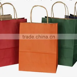 Luxury Custom Cheap Kraft Paper Gift Bag thumbnail-2