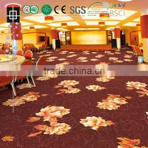 Woven Commercial Patterned Textured Wilton Carpet thumbnail-1