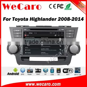 Wecaro WC-TH8012 Android 5.1.1 Car Radio Navigation for Toyota Highlander 2008-2014 Android Car Dvd Bluetooth WIFI 3G Playstore thumbnail-6