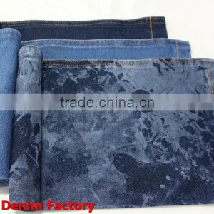 Spandex Cotton Knit Denim Fabric KD-833-1T thumbnail-1