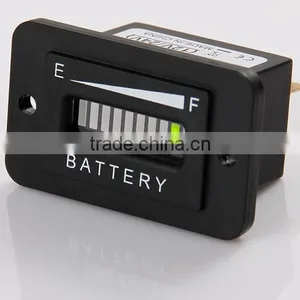 Battery Charge Indicator 12V 24V 36V 48V 72V for Golf Carts Car Forklift Ebike Quality Choice thumbnail-1