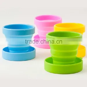 2015 Silicone Collapsible Water Bottle, Water Sport Cup thumbnail-2