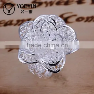 Lekani Artificial Rose Flower Filigree Silvers Quality Choice thumbnail-1