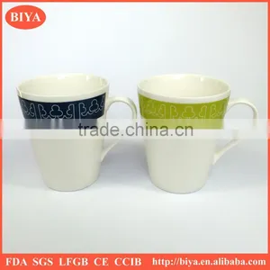 Bone China Mug Accept Logo Print With Small Quantity Coffee Mugs for Wholesale thumbnail-3