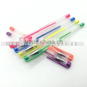 Coloring Pens, Neon Color Gel Pen, Multicolor Gel Pen With Comfortable Grip thumbnail-1