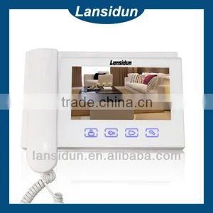 7 Inch Handsfree Building Intercom Speaking System Ideo Door Bell thumbnail-1