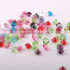 Decorative Naked Point Back Stones, Colorful Unfoiled Diamante Confettie Stones for Party Decor thumbnail-2
