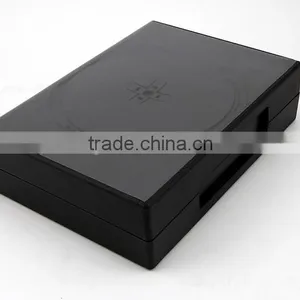 51mm Black DVD Case for 16 DVDs With Tray thumbnail-4