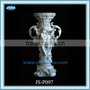 Chinese Decorative Antique Large Marble Vases thumbnail-1