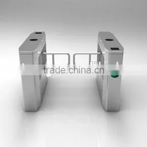 Access Control Swing Barrier Gate With Fire Alarm thumbnail-1