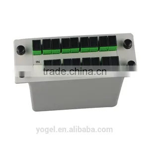 Profession Produce Inserting Single Mode 1x16 SC/APC Optical Fiber Coupler Splitter thumbnail-3