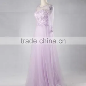 RSE714 Lilac Homecoming Dresses Rhinestone Long Evening Prom Dress thumbnail-3
