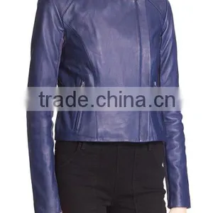 Fashioned Hot Look Women Fashion Leather Jacket thumbnail-3