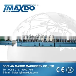 Aluminium Square Tube Making Machine for Steel Door and Window thumbnail-2