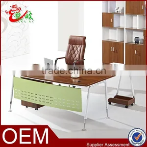 2014 New Model High Quality Wooden Modern Business Office Desk M6547 thumbnail-1