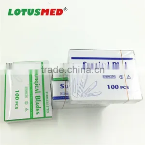 10#-36# High Quality Disposable Surgical Operating Blade Use With Scalpel Handle thumbnail-1
