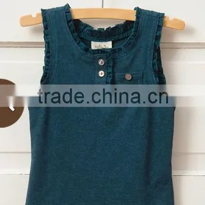 2015 New Arrival Baby Clothing Thailand, Summer Girls Clothing Set, Baby Organic Cotton Clothing thumbnail-2