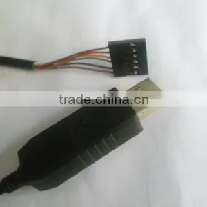 Good Quality/hot Selling /high Speed TTL USB to 6p Housing Cable With FTDI Chipset ,2.0 TTL USB to 6p Housing Cable thumbnail-1