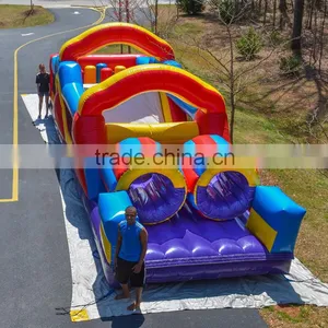33ft Monster Adult Inflatable Obstacle Course for Sale Supplier's Choice thumbnail-2