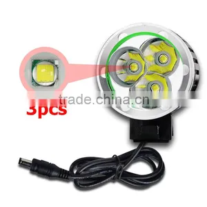 4000lm Bicycle Light Lamp LED 8.4V 3x CREE XM-L XML T6 Headlight Headlamp thumbnail-3
