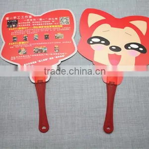 Fox Shape Plastic pp Kids Hand Fan Hand Fan Wedding Promotional Manual Hand Fan thumbnail-2