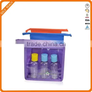 2015 Hot Sale Plain PVC Cosmetic Bag PVC Cosmetic Packging Bag thumbnail-1