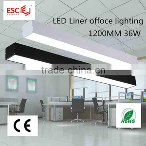 Ce RoHS Approved, 36W Hanging Pendant Office Led Light ,linear Lighting for Supermarkets, 2 Years Warranty thumbnail-2