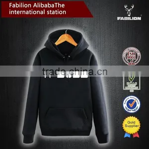 New Men Leisure Popular Fleece Teenagers Jacket for Blank Hoodie Sweatshirts thumbnail-2