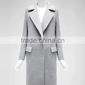 Popular Long Dress Woolen Cloth Coat thumbnail-1