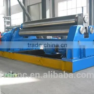 China Manufacturer W11S-40/3000mm 3 Rollers Hydraulic Plate Rolling Machine, Bending Machine Price thumbnail-3
