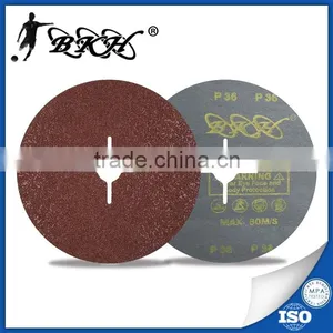 4" Aluminum Oxide Fibre Disc For Sheet Metals thumbnail-1