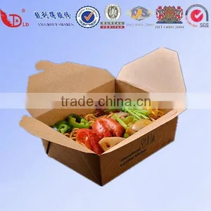 Food Grade Kraft Paper Take-out Packaging Box,fast Food Packaging Box thumbnail-1