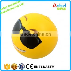 Emoji Universe: 12" Emoji Inflatable Beach Balls, 12-Pack thumbnail-2