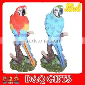 Garden Decoration Animal Figurine With Polyresin Parrot thumbnail-1